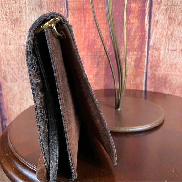 ANTONIO SCEPI Crossbody, Paisley Snakeskin & Suede - Picture 12 of 15
